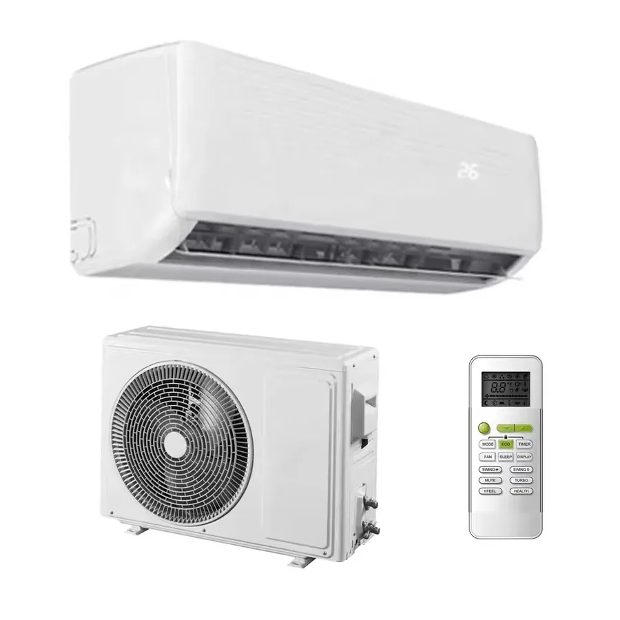 Split air conditioner angled product view
